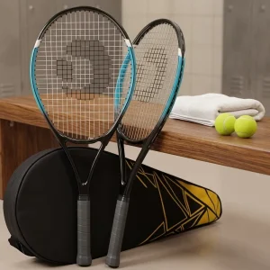 Beginner Lightweight Aluminum Tennis Overgrip 4 1/4 in Good Control Grip Strung Cover & Vibration Damper Outdoor