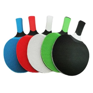 Beginner Table Tennis Paddles Silicone Honeycomb Surface Ping Pong Bat