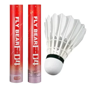 Best Selling Class a Badminton Shuttles High Durable Duck Feather Shuttlecocks Competition Training BWF Certified PU Cork Head