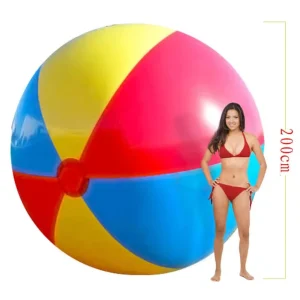 Big Inflatable rainbow Beach Ball in Stock