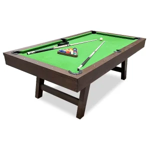 Billiard Table with High Quality Solid Wood and Slates Pool Table