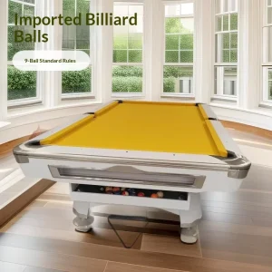 Billiards Nine-ball Table Standard American Six-generation Slab Oak Household
