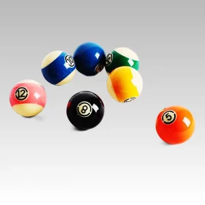 Black Billiard High Quality Billiards Pool Balls 57.2mm 16-Piece Set