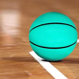 Blue Leather Basketballs High Quality Advanced PU Basketball Size 7 Custom Logo for Gift and Training