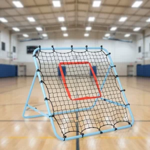 Blue Rebounding Football Goal Suitable for Children and Adults