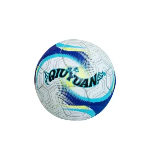Blue Thermal Bonded Size 5 Lightweight Soccer Ball Premium PU Model S5-242-3 Eco Friendly Durable for Professional Match