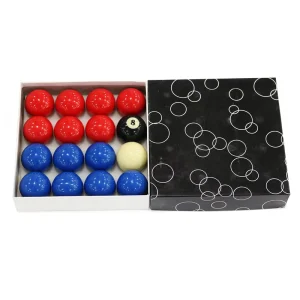 Blue and Red 50.8mm 2 Inch Size Billiard Pool Ball for Sale