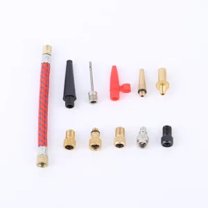 Brass Schrader Valve Presta Valve Adapt Converter Tire Valve Adapter Ball Pump Needles Ball Inflating Needles for Sports Balls