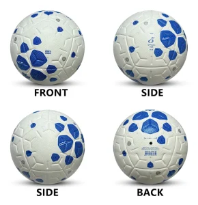 Bulk Custom Logo PU Leather Soccer Balls Size 5 for Men Adult Professional Training and Competition