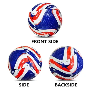 Bulk Custom Logo Professional Football Ball Size 5 Thermal Bonded Indoor/Outdoor for Men Adult