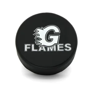 Bulk Factory Custom Pu Brand Balls Logo Printed Print Hot Stress Hockey Puck Pucks Toy Ball Reliever For Promotion