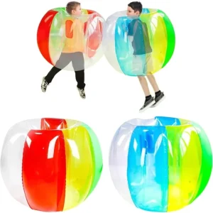 Bumper Sumo Ball for Adults Kids 36 Inches Inflatable Bounce Body Zorb Ball for Outdoor Team Gaming Play