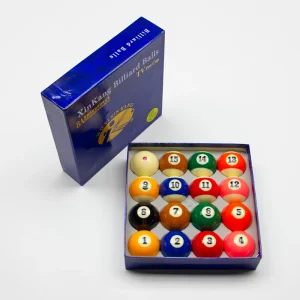 C 18 High Grade Resin Billiard Balls Set 57.2mm Tournament Class Pool Balls