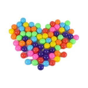 CE and CCC Certificate Plastic PE Swimming Pool Kids Ball Toy 8Cm Min Color Ocean Balls