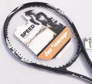 Carbon Fiber Training Tennis Racket Squash Racket Funny Beach Tennis Racket with Light Frame Weight