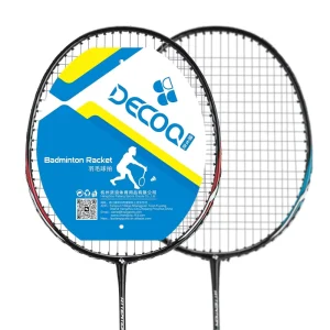 Carbon Fibre Aluminium All in one Badminton Racket Adult Badminton Racket Sets