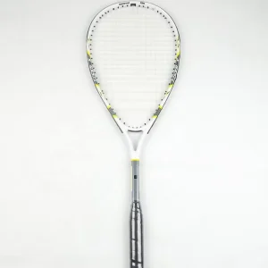 Carbon and Aluminium Composite Squash Racket with Nylon Net for Adults, Competition and Training