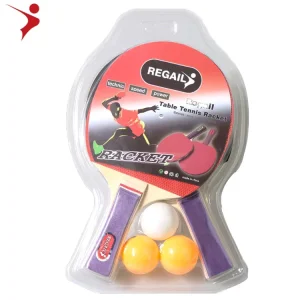 Cehap Table Tennis Racket Set Two and 3 Balls Ping Pong Racket Manufacturers Direct Sales