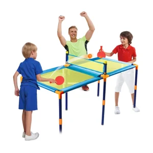 Children Indoor Plastic Sport Toy Pingpong Ball Paddle Game Table Tennis Table Set