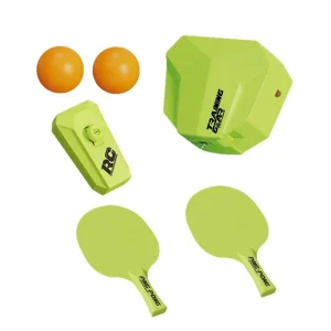 Children Ping Pong Ball Training Sport Game Hanging Table Tennis Trainer Workout Indoor Ping Pong Paddle Set with Remote Control