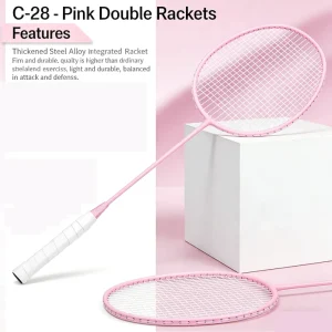 Children’s Badminton Set Professional Design Soft Racket Balanced Swing Eco Friendly Bulk Orders Discounted