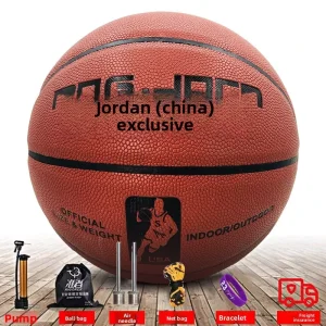 Children’s Basketball for Beginners Sizes 5 6 7 Polyurethane Cover Official Size & Weight Indoor Outdoor Use