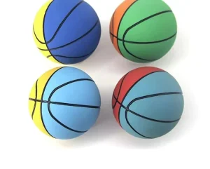 Children’s Handheld Ball Toy High Elasticity Rubber Basketball for Kindergarten Use