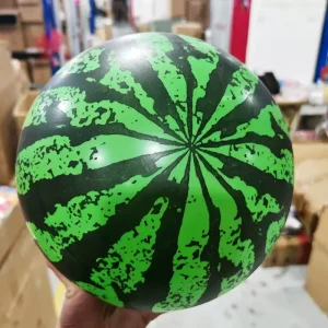 Children’s PVC Watermelon Shape Inflatable Beach Pool Toy Ball Fun Bouncing Toy Balls for Kids