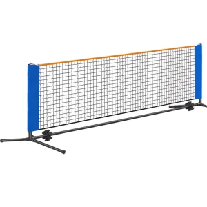 Children’s Portable Easy Assembly Standard Pickleball Net Youth Single Training Net for Indoor and Outdoors