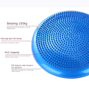 Children’s Thickened Balance Ball for Core Training Ankle Rehabilitation Air Plug Massage Yoga Cushion Equipment