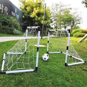 Children’s White Soccer Plastic Football Door Goal Indoor Outdoor Sports Toy Large Size Simple Portable