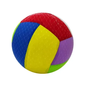 China Factory 50cm Inflatable Mesh Football Toy Kids Ball Toys