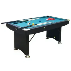 China Factory’s Commercial Snooker Pool Table in 6/7/8/9ft Sizes Solid Wood Legs for Billiards