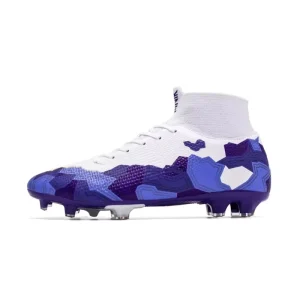 China Fashionable Football Boots American Football Cleats with Mesh PU TPU Insoles for Summer Winter Spring