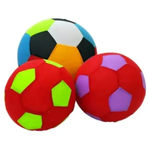 China Manufacturing 40cm Inflatable Mesh Bouncing Toys Balls Football Kids Ball Toy