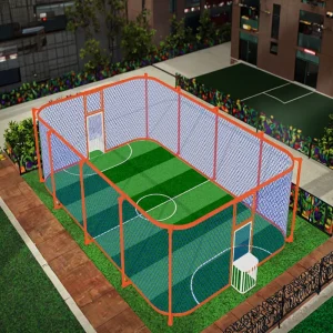China New Design Decking Factory Patent Futsal Boundary free Football Court Funny and Smooth