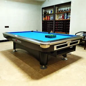 China New Style American Solid Wood 9ft 8ft Billiards Pool Table