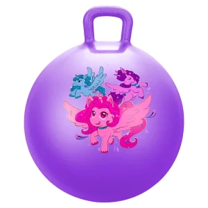 Christmas Gift Bouncy Hopper Soft Play Equipment Animal Toys Purple Inflatable Bouncy Hopper Ball