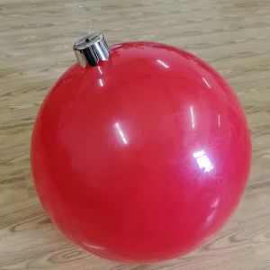 Christmas Mirror Balls PVC Inflatable Ball Bouncing 50cm Outdoor Inflatable Lawn Ornament