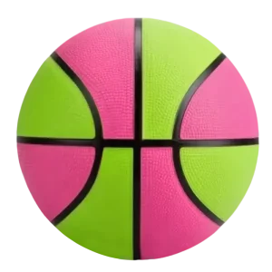 Chyros R003 Two Color Rubber Basketball Size 6 Indoor Outdoor Training Ball for Adults & Children with Custom Logo