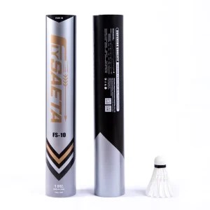 Class a 10 Series Goose Feather Shuttlecock for Competition Badminton Ball for Training in Sport Tournaments