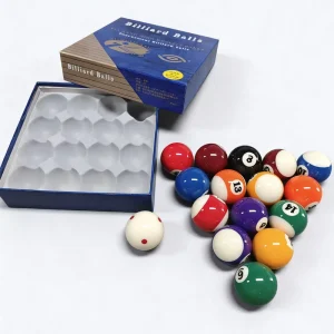 Classic Black 8 Pool Balls Full Set Standard Specification for Entertainment & Training