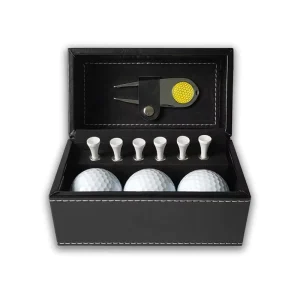 Classic Golf Gift Set Golf Accessories Series Golf Ball Tee Divot Tool with Nice Color Box