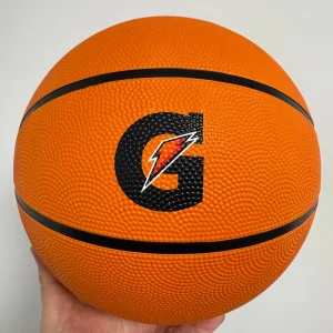 Classic Orange Body with Black Channel Line Rubber Basketball Official Size 7 29.5 Clean QC System Rubber Content 28% or 35%