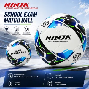 Club Training Size 5 Football PU Soccer Ball Bulk Supply Custom Logo for Team School Sports and Event Orders Supply
