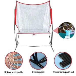 Collecting Ball Net Portable Nets for Tennis Wrapped Oxford Tennis Net for Training Large