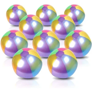 Color Inflatable Balls Colorful Beach Ball Children Toys Floating on the Swimming Pool Water Games for Summer Kids