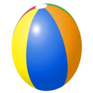 Colorful Customized Free Phthalate PVC Inflatable Beach Ball