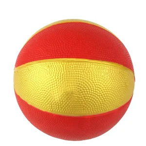 Colorful Inflatable Kids Toys Size 7 Custom Design Rubber Basketball