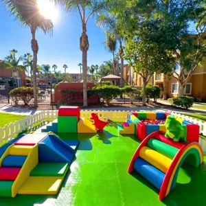 Colorful Kids Soft Play Set With Climber & Ball Pit Indoor Playground Equipment For Birthday Party Event Rental & Hire